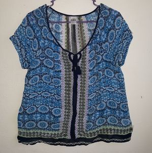 BILA 💙 Indian blouse with silver thread design 💙